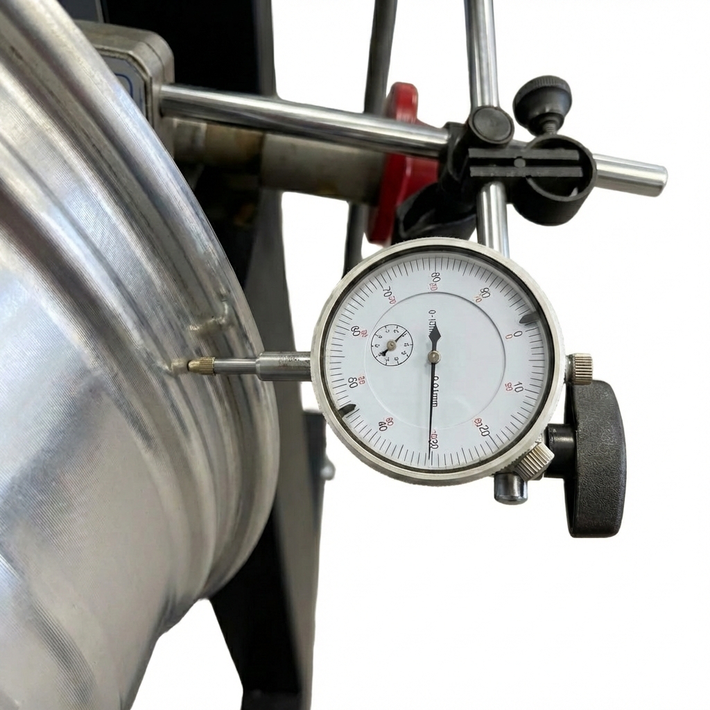 Nøyaktig måling av felgskader